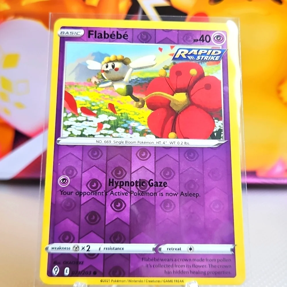 Flabébé 071/203 Pokémon TCG Reverse Holo Rare